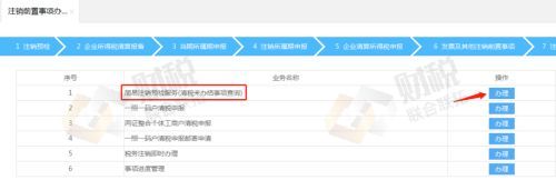 青島公司稅務注銷網(wǎng)上操作流程-稅務登記注銷流程(圖11)